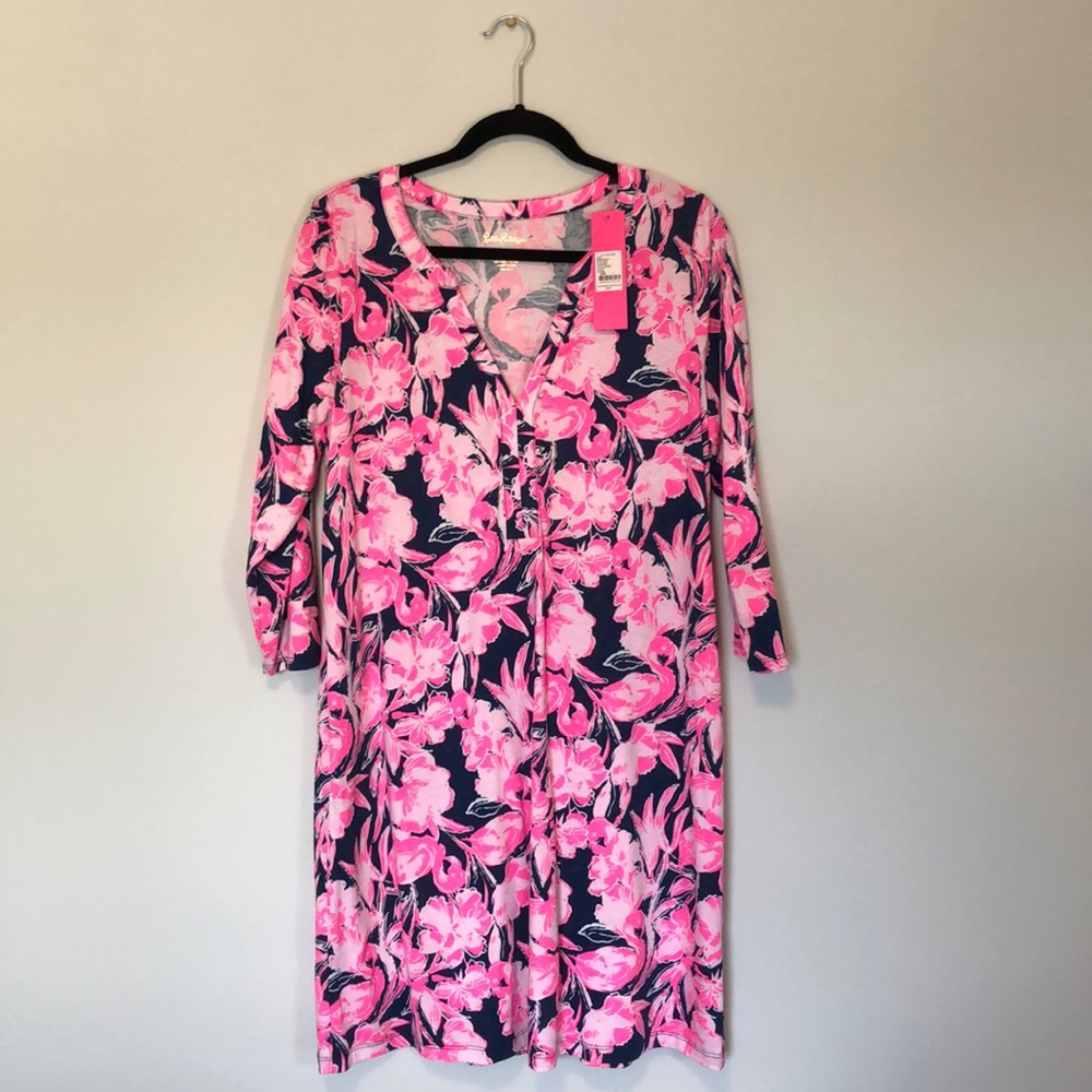 Lily Pulitzer Daphne Dress: Flamingle